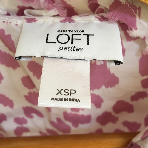 Loft Leopard Print Summer Blouse - Picture 3 of 3